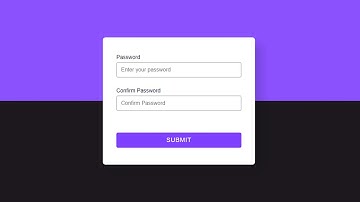 Confirm Password Validation Using Javascript   With Source Code