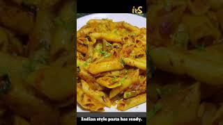 Indian style masala pasta #shorts #short #youtubeshorts #pasta #chefsumit