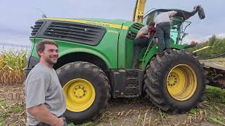 Corn Harvest underway 