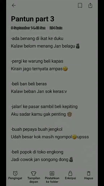pantun nyindir buat teman yang gak tau diri #masukberandayoutube #fypシ #viral #kontenmenarik