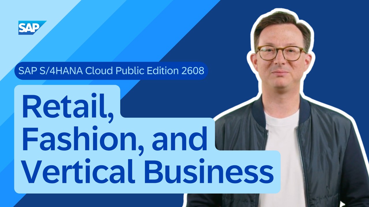 What's new in Retail, fashion and vertical busines - SAP Community
