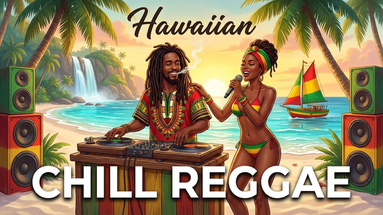 🌴 Island Reggae Flow – Hawaiian Laid-Back Beach Vibes for Soulful Chill