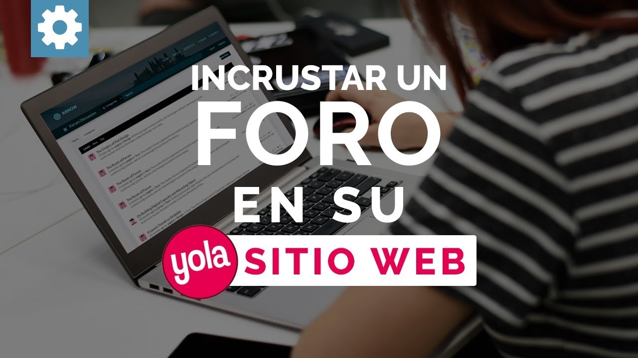 Incrustar un Foro en su sitio web Yola - YouTube