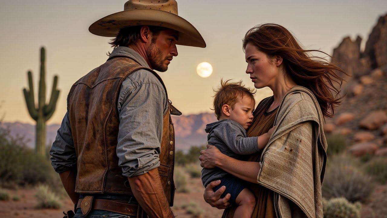 She Fled With Her Baby Into The Night, The Cowboy Said “No One Runs Alone Anymore”