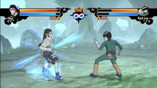 Naruto Rise of a Ninja - Neji vs. Lee screenshot 3