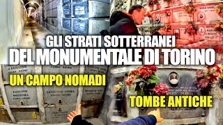 In the depths of the underground of the monumental cemetery of Turin