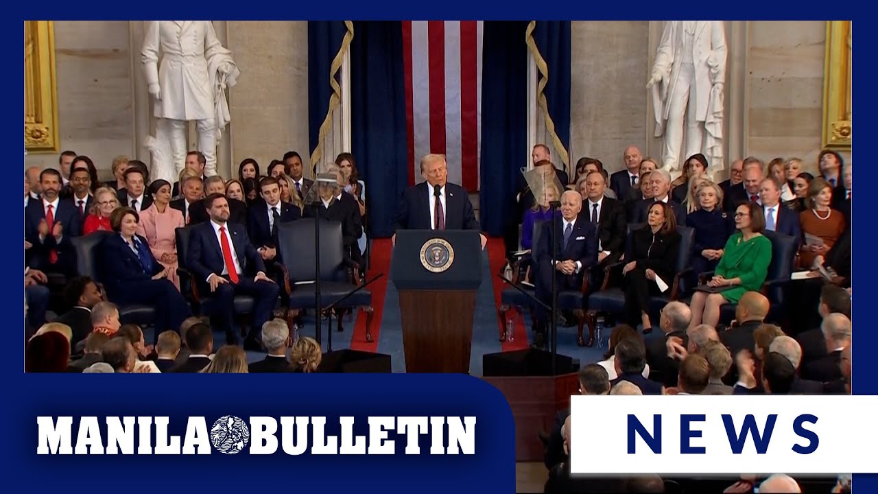 Trump declares that 'the golden age of America begins right now' after ...
