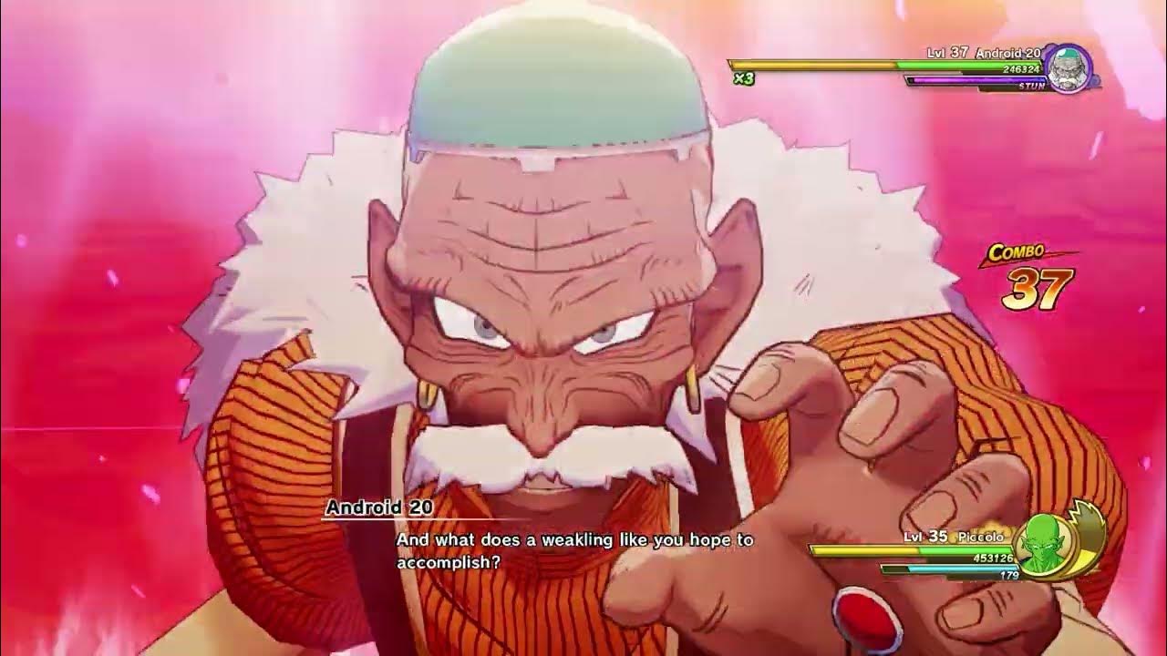 Dragon Ball Z Kakarot PC Piccolo vs Android 20 (Full HD 60FPS) YouTube