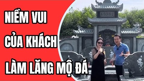 Doanh Nhân Xây Lăng Mộ Đá Tri Ân Đấng Sinh Thành Tại Nghệ An | Đá Anh Quân