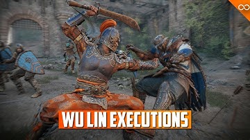 For Honor ALL NEW Wu Lin Executions - Marching Fire