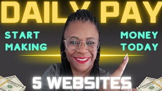 Access Cash Today  5 LEGIT Websites That Pay DAILY!!