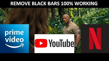 Remove Black Bars from Prime Video, Netflix, Disney + Hotstar, Youtube 100% Working Google Chrome