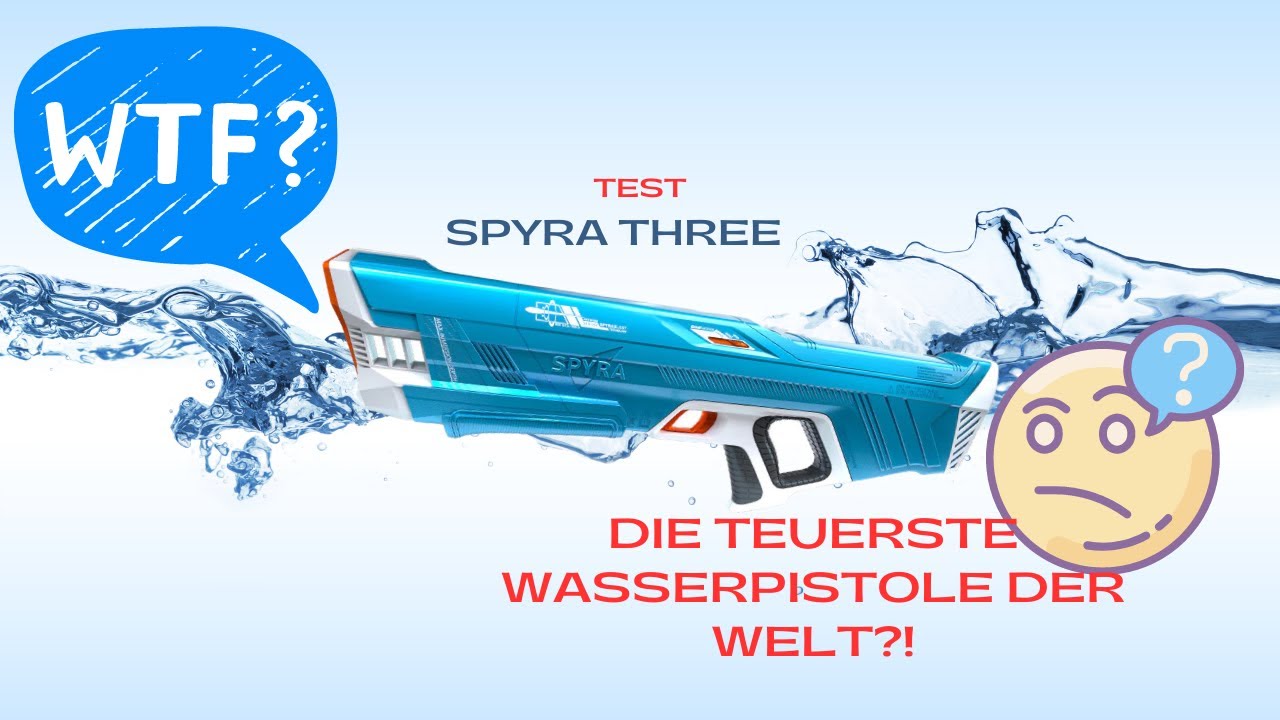Spyra Three - Wasserpistole elektrisch