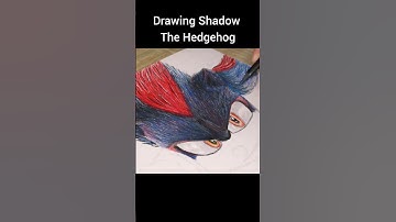 Drawing Shadow The Hedgehog✏️
