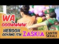 Waooowwww heboh Goyang itik Zaskia, cantik sekaliiiii