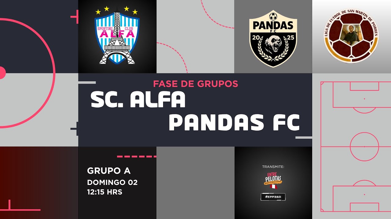 ALFA 🆚 Pandas FC | Segunda División | Fecha 4🏆 Liga de Fútbol de SMP ...