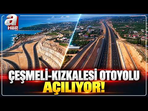 Çeşmeli-Kızkalesi Motorway Opens to Traffic! 2.5-Hour Journey Drops to 18 Minutes | A Haber