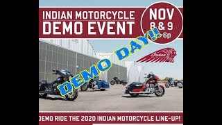 FTR 1200, Chieftain Dark Horse and the Scout.