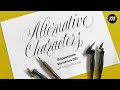 Copperplate Calligraphy Variations | Stylistic Alternates (Part 5)