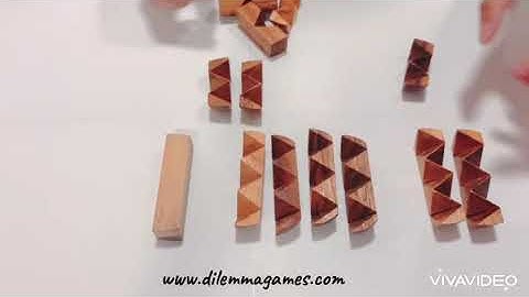 THE DRAGON 🐉 EGG 🥚 An interlocking brain teaser by DILEMMA GAMES