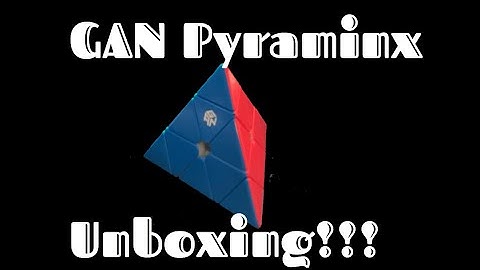 GAN Pyraminx Unboxing!