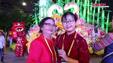 SGGP -  Đường hoa Nguyễn Huệ Tết Ất Tỵ 2025