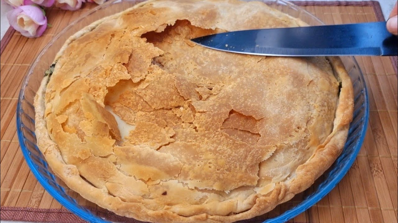 Σπανακόπιτα τεμπέλικη👌Τεχνική για πολύ αρχάριους 😱 με μόνο 2 φύλλα βγαίνουν 16↔️ Spinach Pie