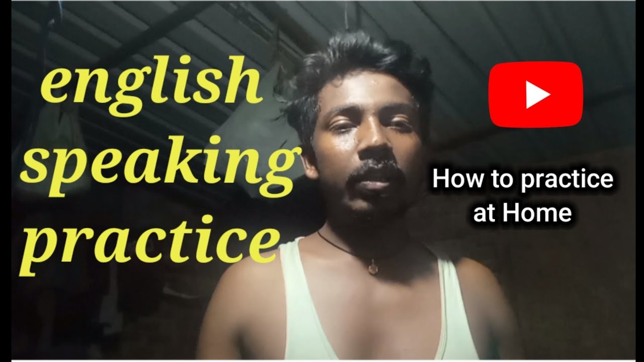 english speaking practice || how to practice at home without partner ...