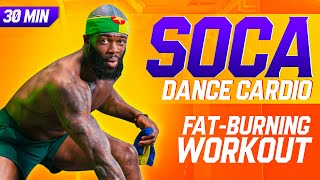 Soca Dance Cardio Fat Burning Workout | Easy to Follow | 30 Minutes | Fun & High Energy