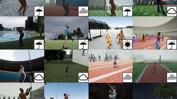 Procedural Human Action Videos (CVPR