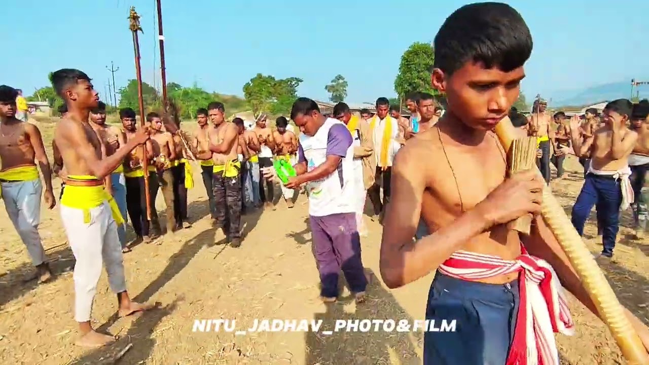 @nitu_jadhav_phto&film#🙏🍁आदिवासी डोंगर्यादेव🍃🌾🇮🇩 पिंपळे (खुर्द) ता.कळवण राणखळी कार्यक्रम 2025