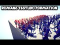 ROMANS TESTUDO FORMATION Vs EVERY UNITS - TABS - Totally Accurate Battle Simulator