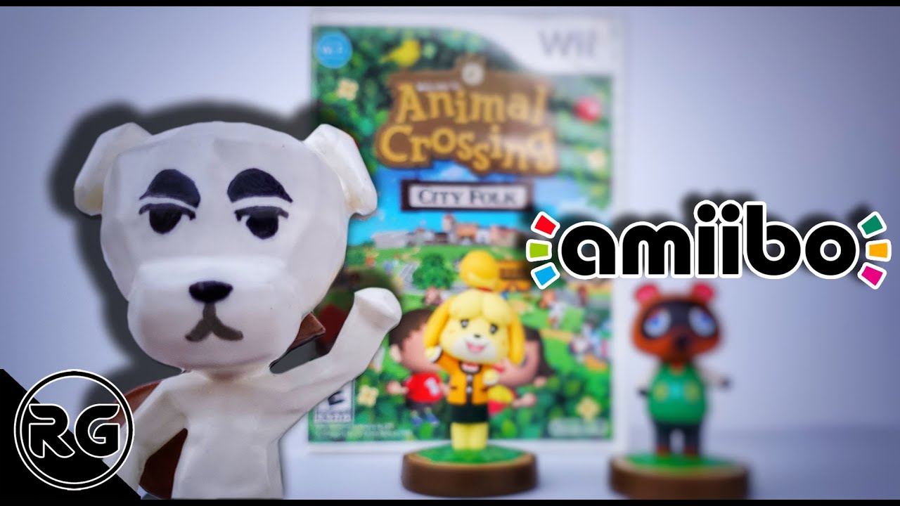 KK Slider Animal Crossing City Folk Inspired Custom Amiibo - YouTube