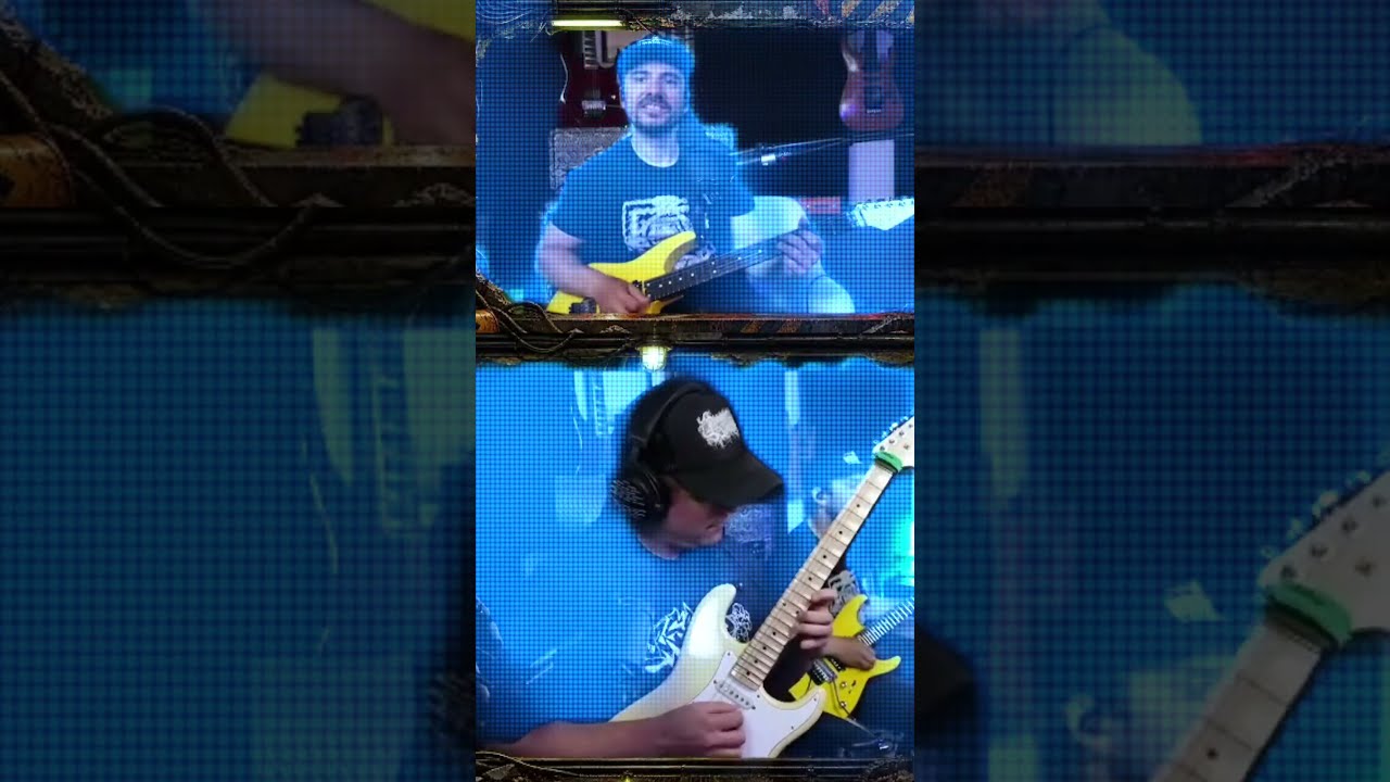 This Guitar Improvisation Is Absolutely INSANE 🤯🎸 #ProgRock #GuitarShorts #Guitarist