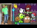 FNF Plants vs. Rappers (Plants Vs Zombies) in real life Friday Night Funkin&#39; #2