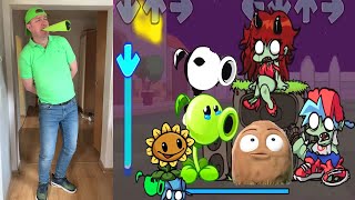 FNF Plants vs. Rappers (Plants Vs Zombies) in real life Friday Night Funkin&#39; #2