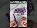 Make a custom purple pen with me for ReviewsByTianni ! 🫶🏻💜🫶🏻💜#purple #customorder #rhinestones