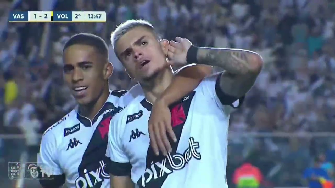 GOOOOOOLAÇO! GABRIEL PEC DIMINUI COM CHUTE PARA DEIXAR O REIZINHO ORGULHOSO! | VASCO X VOLTA REDONDA