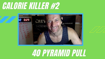 Calorie Killer Mileage Month 40 mins Pyramid Row 3X Olympian World Champion Niall O