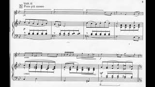 Rimsky-Korsakov - Oboe Variations (piano accompaniment)