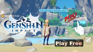 HOW TO PLAY GENSHIN IMPACT (60 FPS) IN ANDROID (WITHOUT DOWNLOAD FREE) 💯
