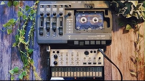 Volca Keys Lo-Fi vibe | FOSTEX X-12 | Lofi Ambient | Synth Jam | Experimental l Analog jam | KORG