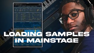 How To Load Muil-Sample Waveforms  in Maisntage | Mainstage Sampler Tutorial