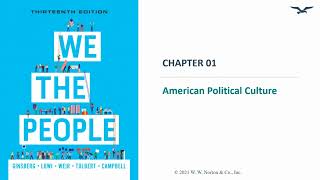 GOVT 2305 Chapter 1   American Political Culture   Part 1