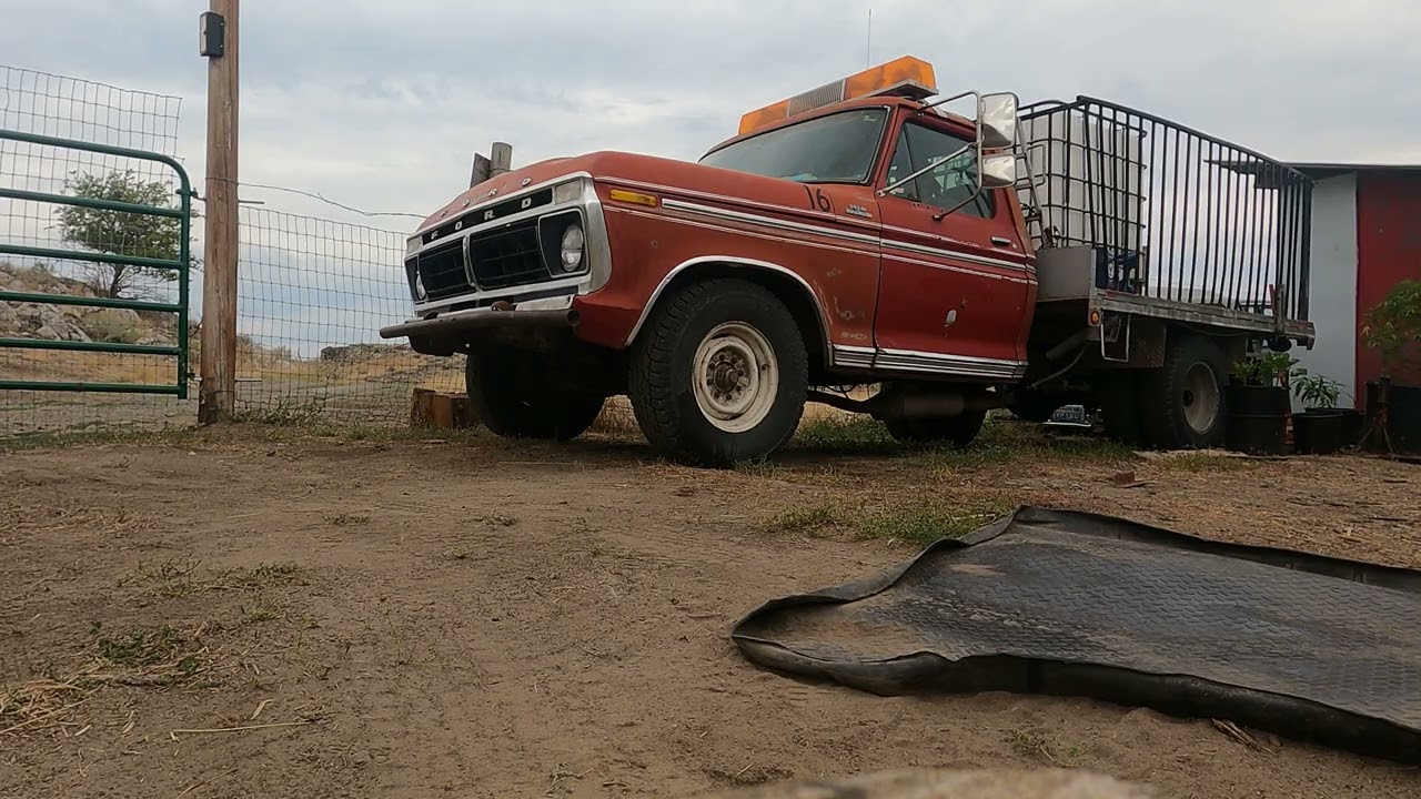 Introducing   SnotRod my old Ford truck 