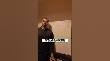 An introduction to Argand diagrams and complex (imaginary) numbers #maths