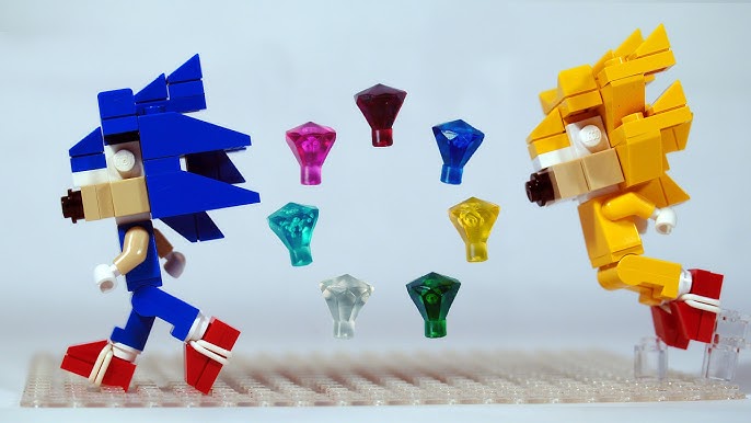 Knuckles LEGO Custom #knuckles #sonic #lego #legocustom #clay #minifig, do you know the way