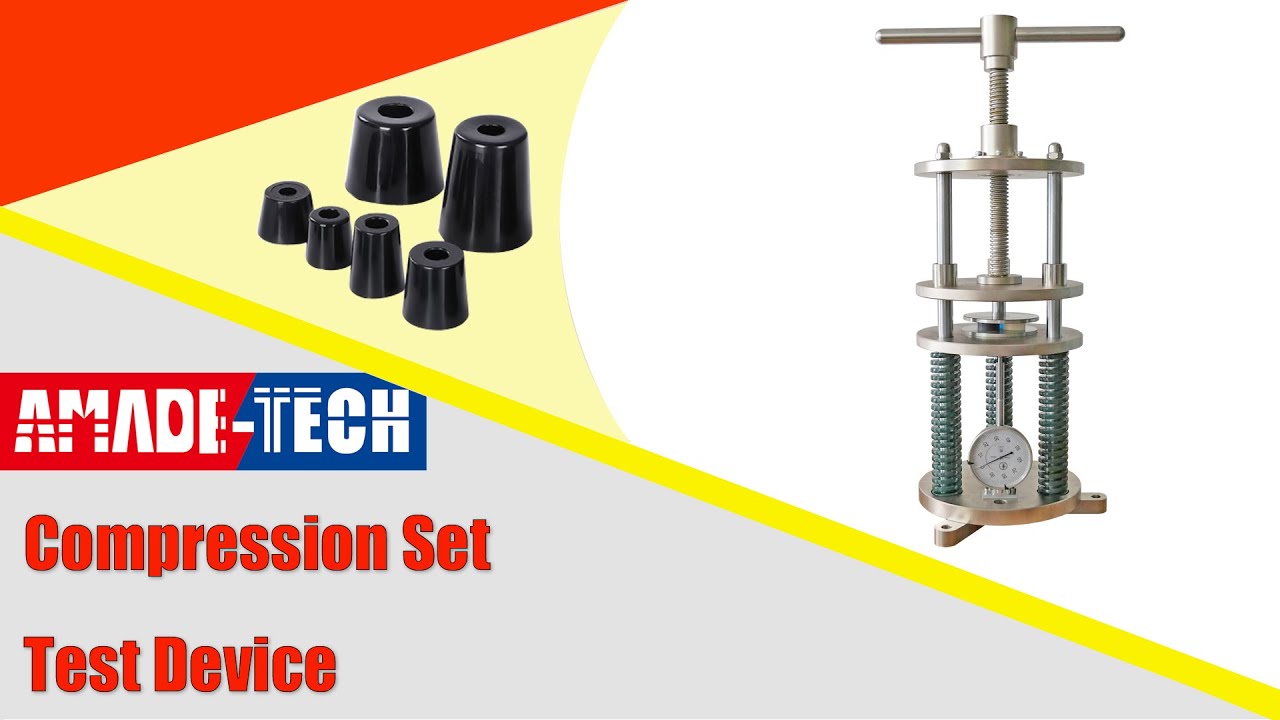 SATRA TM64 Compression Set Test Device - Amade-Tech