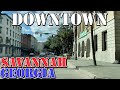 Savannah  georgia  4k downtown drive