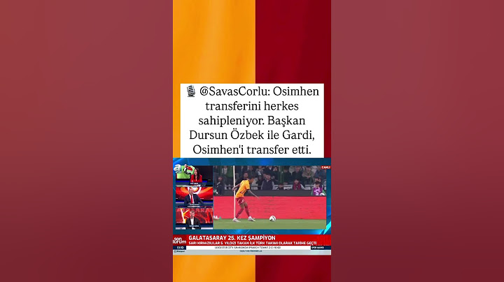 Osimhen transferini herkes sahipleniyor. Başkan Dursun Özbek ile Gardi, Osimhen'i transfer etti.